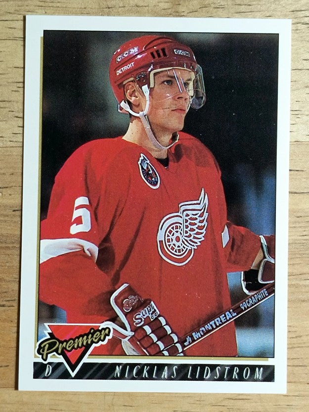 1993-94 Topps Premier #9 Nicklas Lidstrom