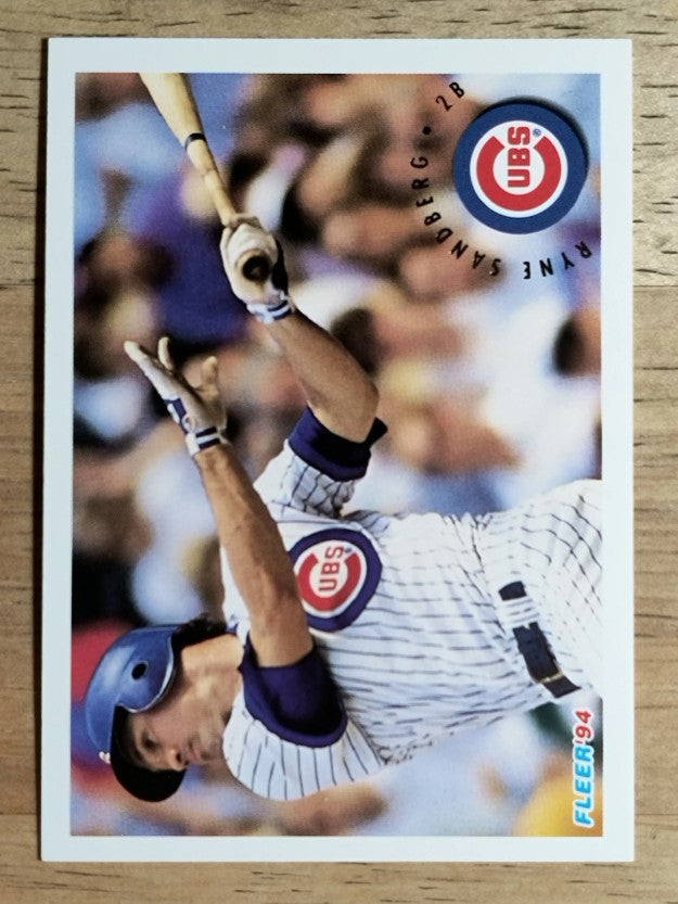 1994 Fleer #396 Ryne Sandberg