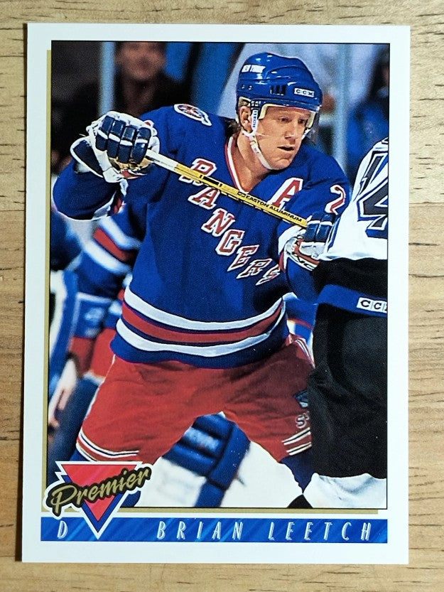 1993-94 Topps Premier #25 Brian Leetch