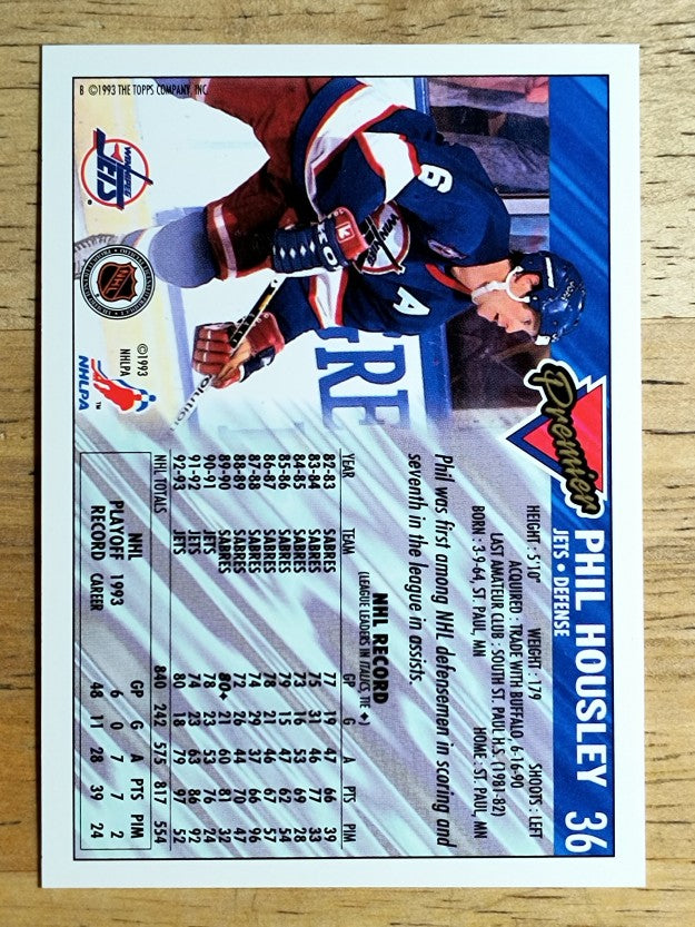 1993-94 Topps Premier #36 Phil Housley