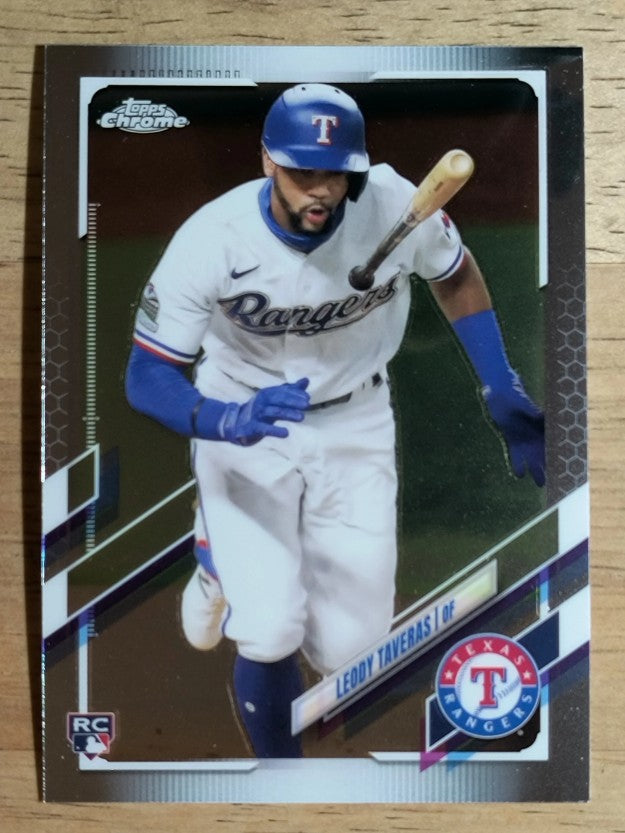 2021 Topps Chrome #146 Leody Taveras RC