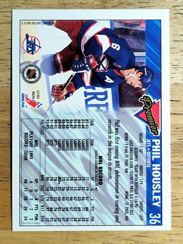1993-94 Topps Premier #36 Phil Housley