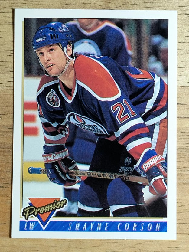 1993-94 Topps Premier #38 Shayne Corson