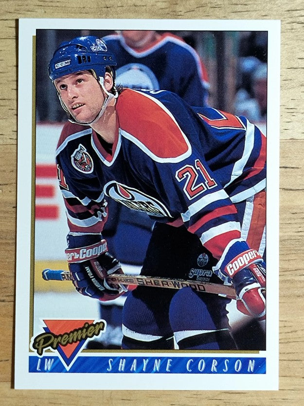 1993-94 Topps Premier #38 Shayne Corson