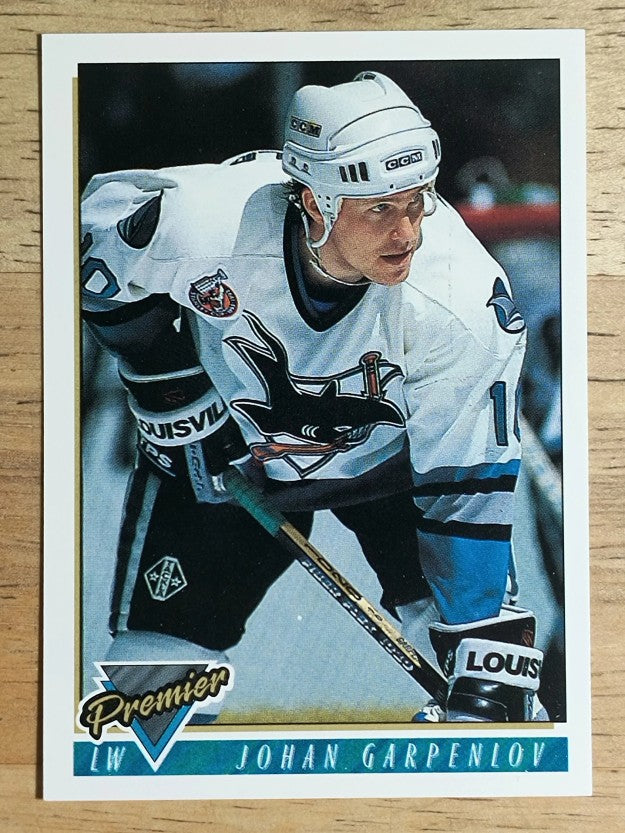 1993-94 Topps Premier #53 Johan Garpenlov