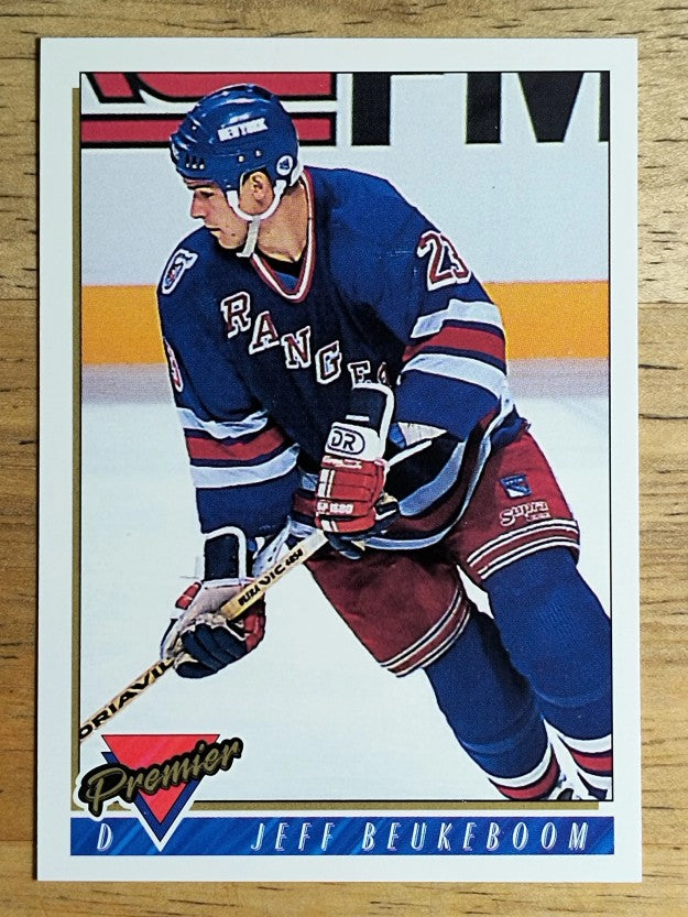 1993-94 Topps Premier #54 Jeff Beukeboom