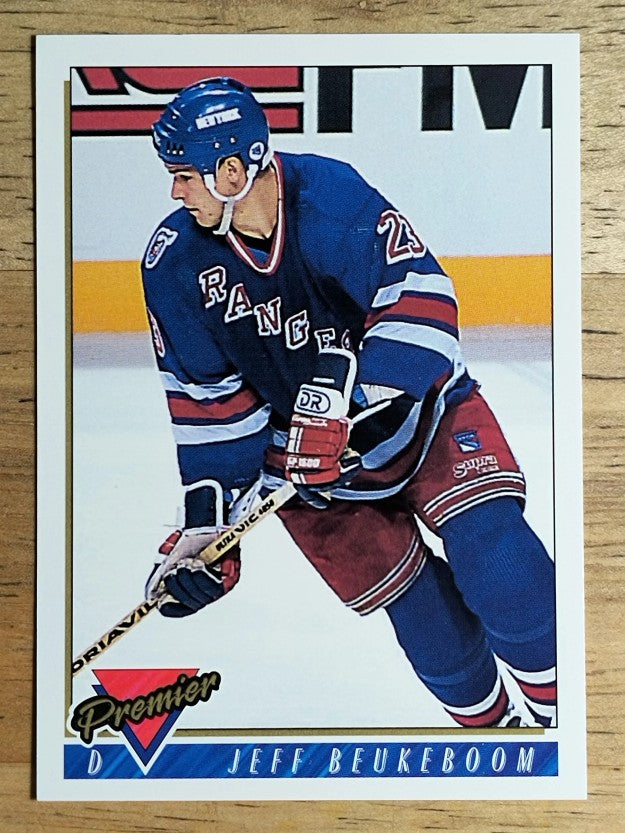 1993-94 Topps Premier #54 Jeff Beukeboom