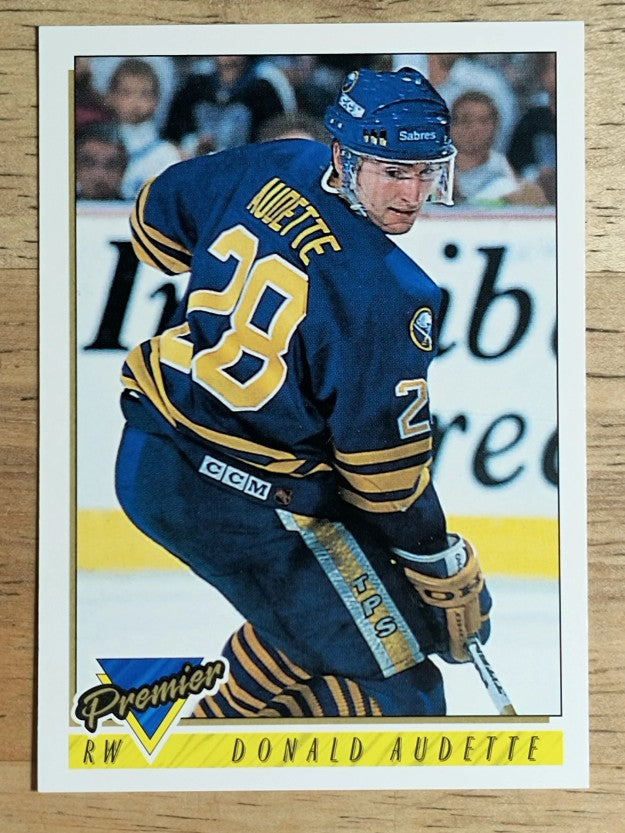 1993-94 Topps Premier #61 Donald Audette