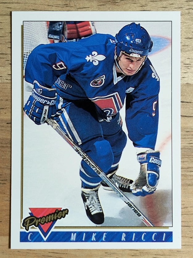 1993-94 Topps Premier #62 Mike Ricci