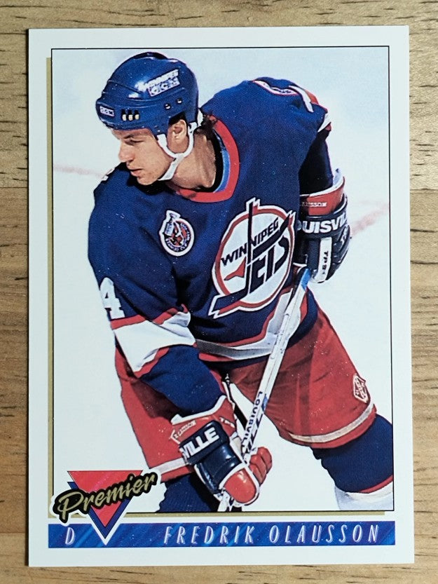1993-94 Topps Premier #63 Fredrik Olausson