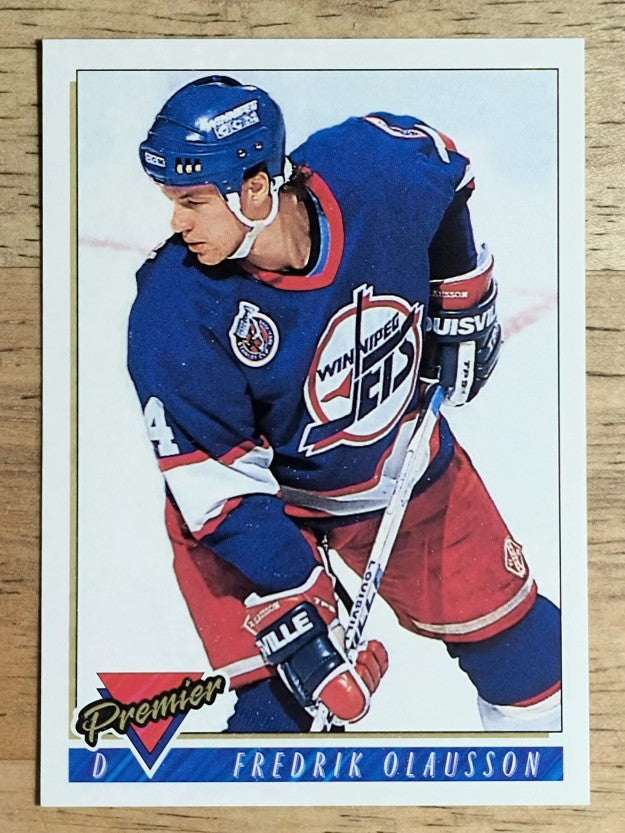 1993-94 Topps Premier #63 Fredrik Olausson