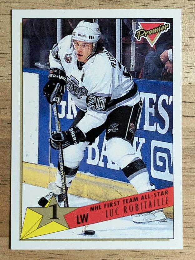 1993-94 Topps Premier #90 Luc Robitaille AS