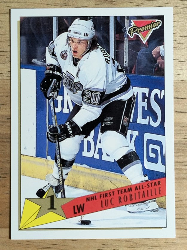 1993-94 Topps Premier #90 Luc Robitaille AS