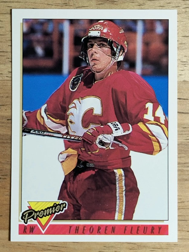 1993-94 Topps Premier #100 Theo Fleury