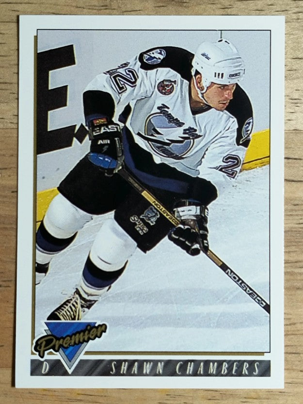 1993-94 Topps Premier #101 Shawn Chambers