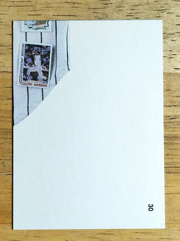 1984 Galasso Reggie Jackson Mini #30 Reggie Jackson