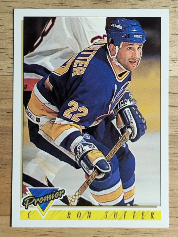 1993-94 Topps Premier #103 Ron Sutter
