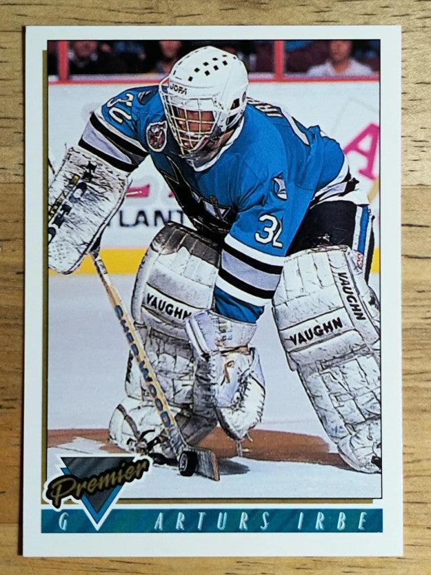 1993-94 Topps Premier #110 Arturs Irbe