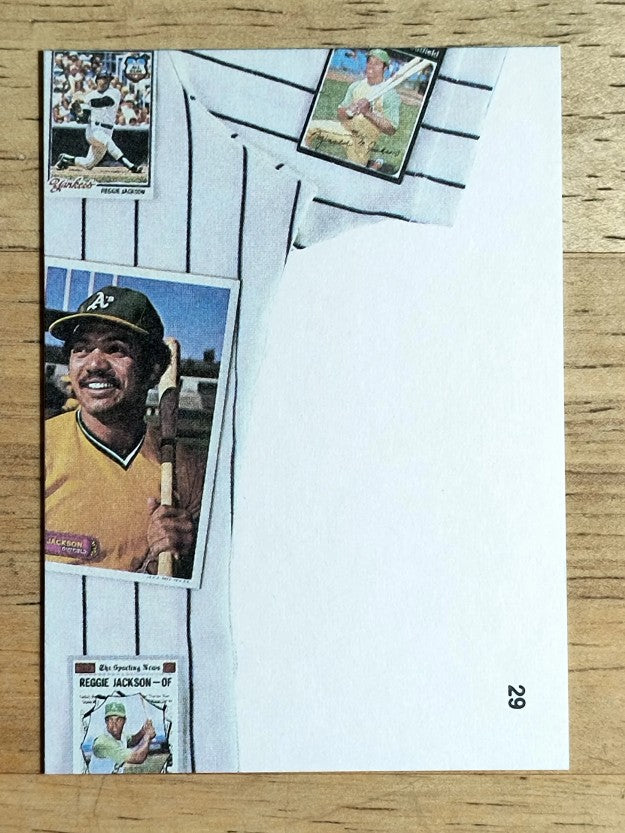 1984 Galasso Reggie Jackson Mini #29 Reggie Jackson