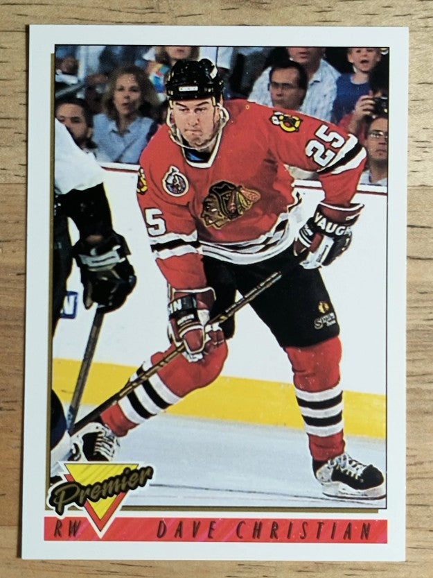 1993-94 Topps Premier #118 Dave Christian