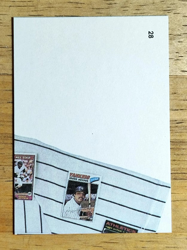 1984 Galasso Reggie Jackson Mini #28 Reggie Jackson