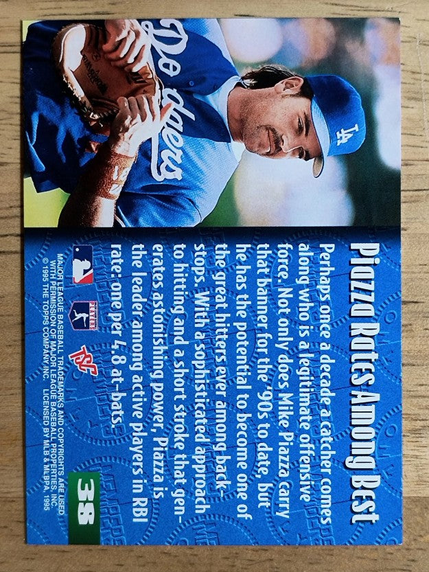 1995 Stadium Club Members Only 50 #38 Mike Piazza