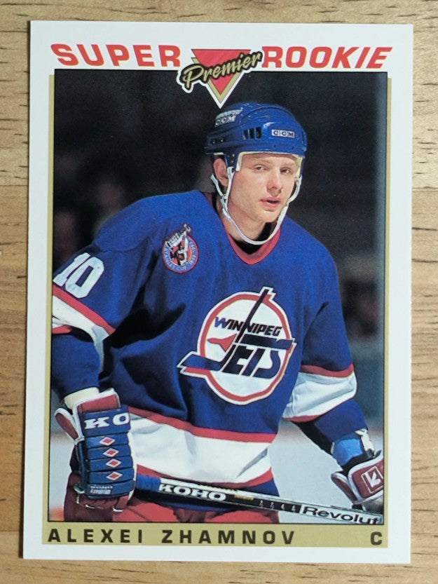 1993-94 Topps Premier #128 Alexei Zhamnov SR