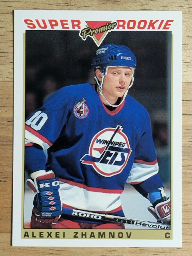1993-94 Topps Premier #128 Alexei Zhamnov SR