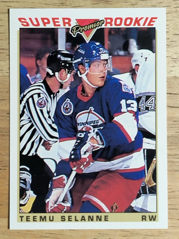 1993-94 Topps Premier #130 Teemu Selanne SR