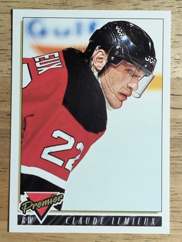 1993-94 Topps Premier #134 Claude Lemieux