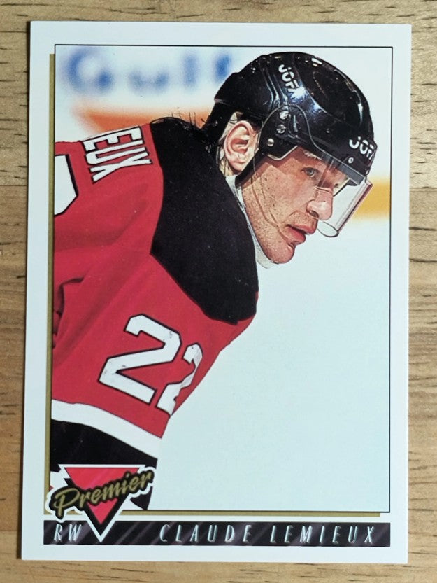 1993-94 Topps Premier #134 Claude Lemieux