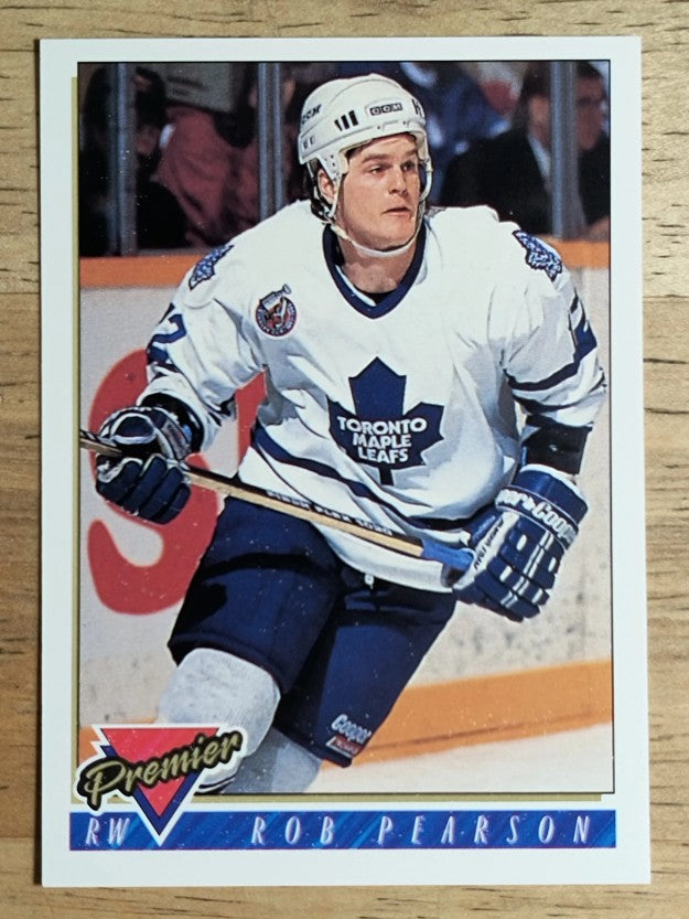 1993-94 Topps Premier #137 Rob Pearson