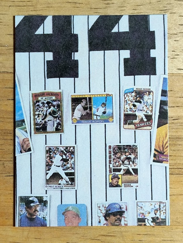 1984 Galasso Reggie Jackson Mini #26 Reggie Jackson/middle middle