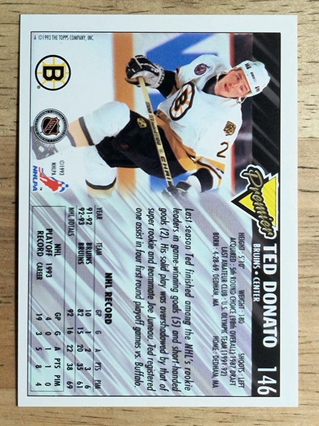 1993-94 Topps Premier #146 Ted Donato