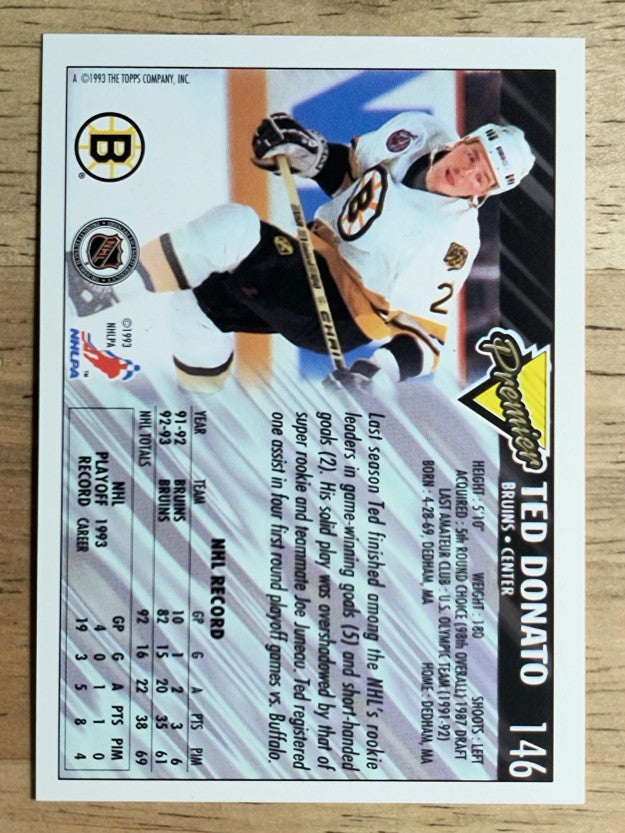 1993-94 Topps Premier #146 Ted Donato
