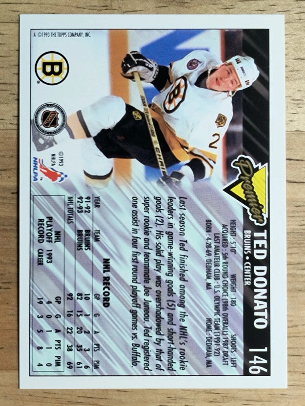 1993-94 Topps Premier #146 Ted Donato