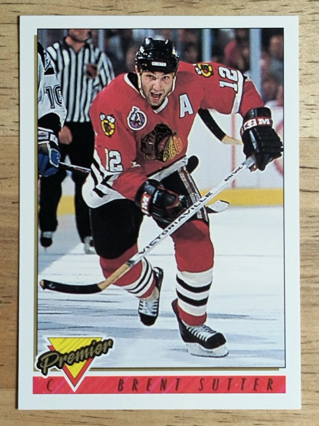 1993-94 Topps Premier #147 Brent Sutter