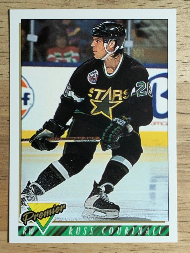 1993-94 Topps Premier #153 Russ Courtnall