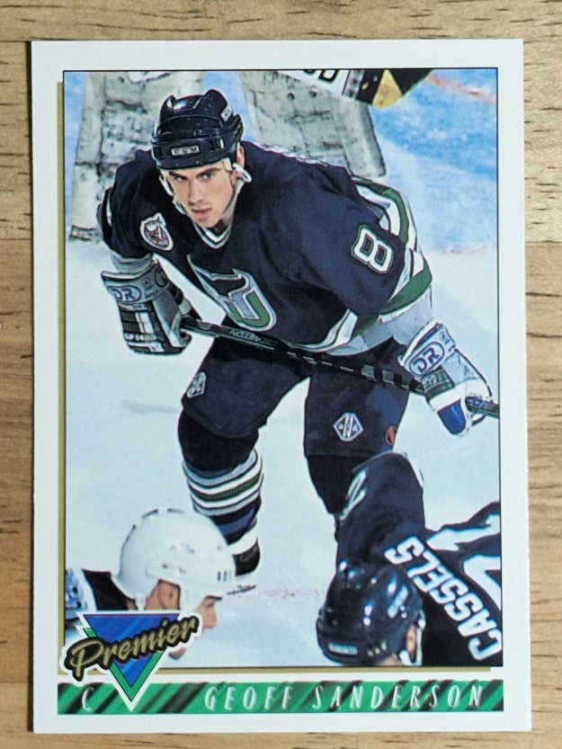 1993-94 Topps Premier #156 Geoff Sanderson