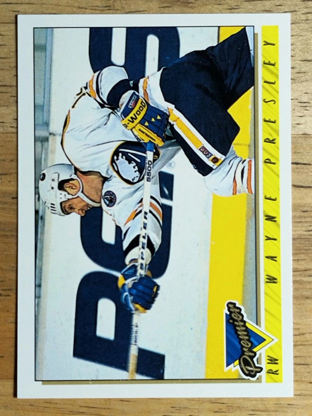 1993-94 Topps Premier #162 Wayne Presley