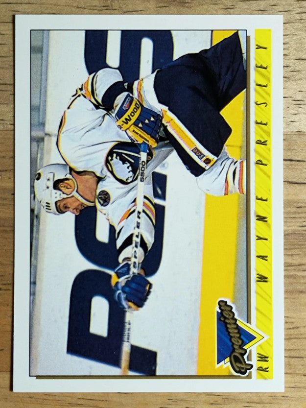 1993-94 Topps Premier #162 Wayne Presley
