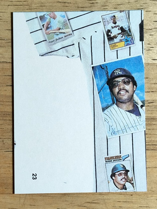 1984 Galasso Reggie Jackson Mini #23 Reggie Jackson
