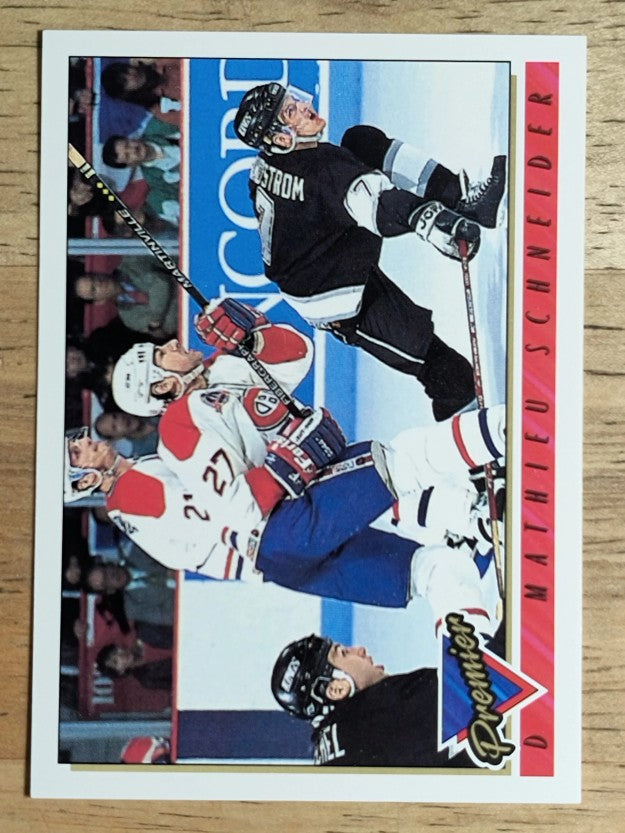 1993-94 Topps Premier #163 Mathieu Schneider