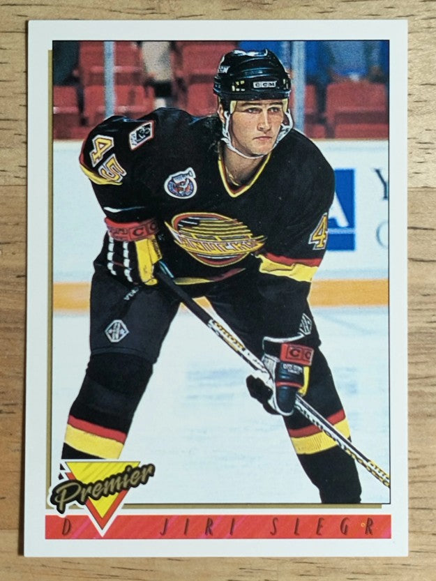 1993-94 Topps Premier #164 Jiri Slegr
