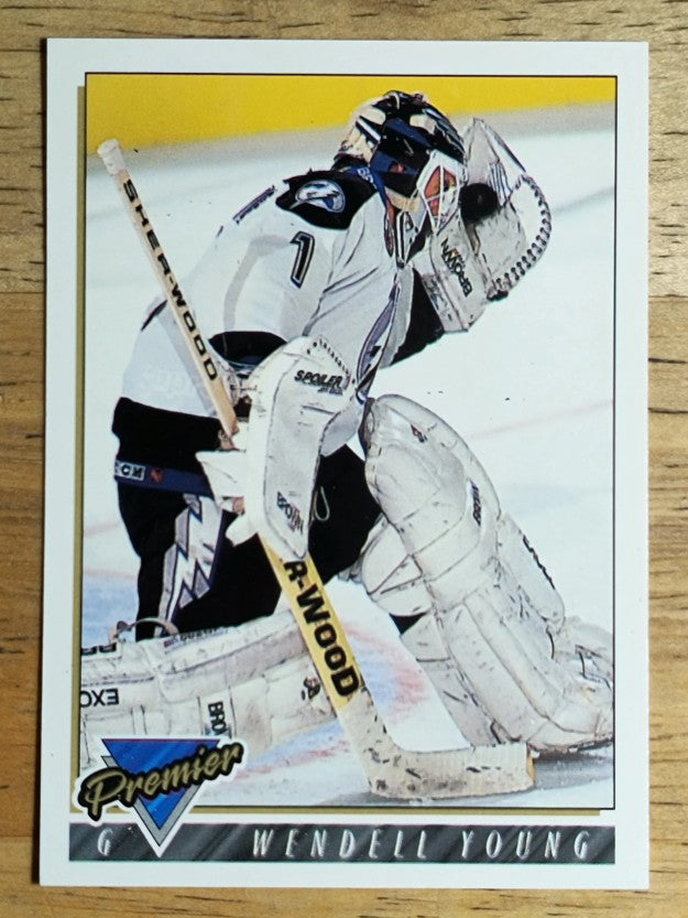 1993-94 Topps Premier #166 Wendell Young