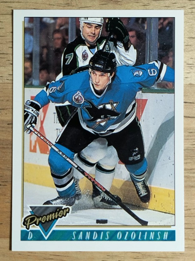 1993-94 Topps Premier #168 Sandis Ozolinsh