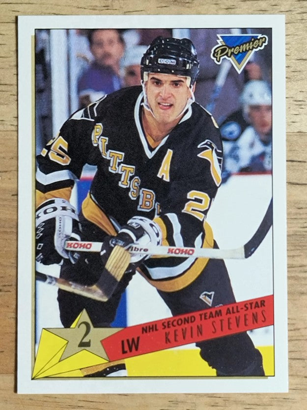 1993-94 Topps Premier #170 Kevin Stevens AS