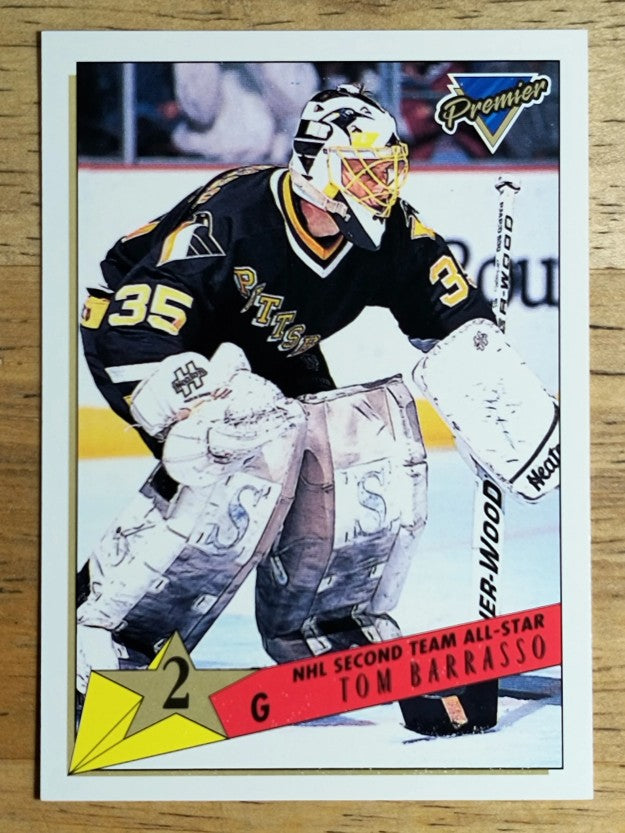 1993-94 Topps Premier #175 Tom Barrasso AS