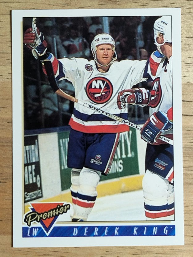 1993-94 Topps Premier #176 Derek King
