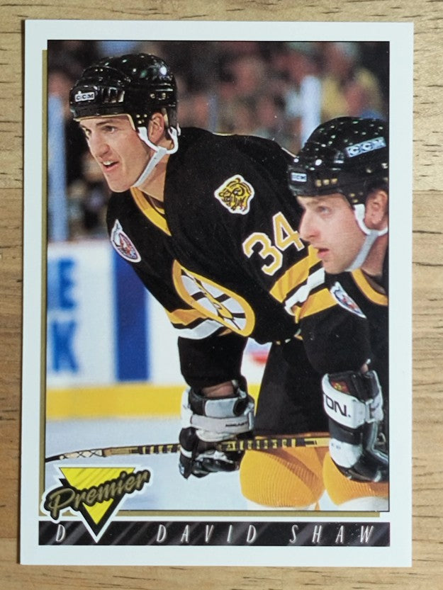 1993-94 Topps Premier #179 David Shaw
